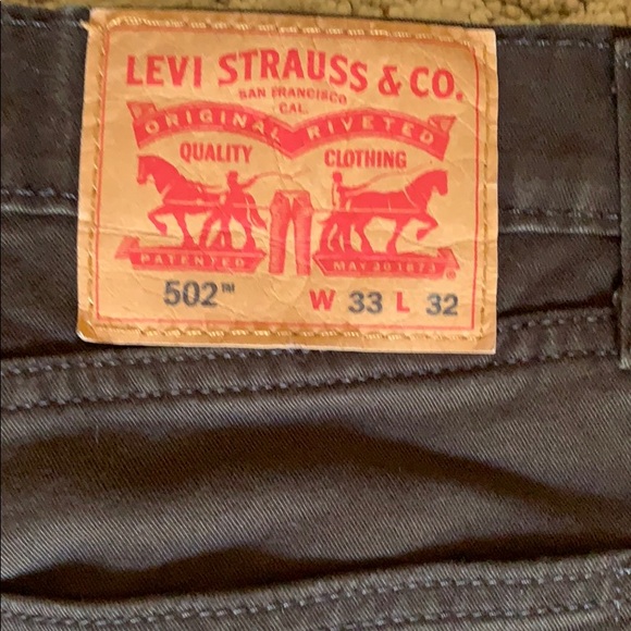Levi Strauss Brown Pants 33x32 - Picture 4 of 5